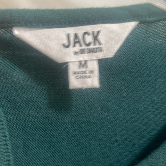 NWOT- green long sleeve top sz medium - Picture 3 of 5